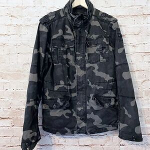 Brandit britannia camouflage field jacket
